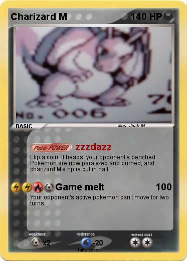 Pokemon Charizard M
