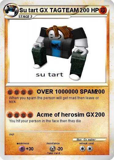 Pokemon Su tart GX TAGTEAM