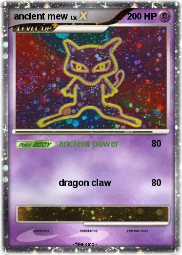 Pokemon ancient mew