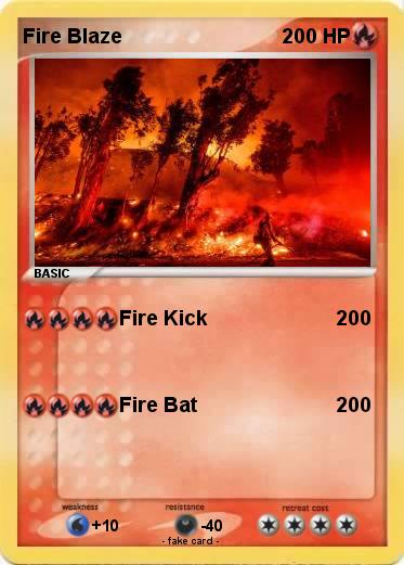 Pokemon Fire Blaze