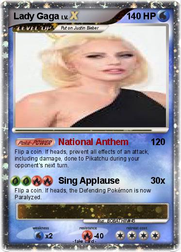 Pokemon Lady Gaga