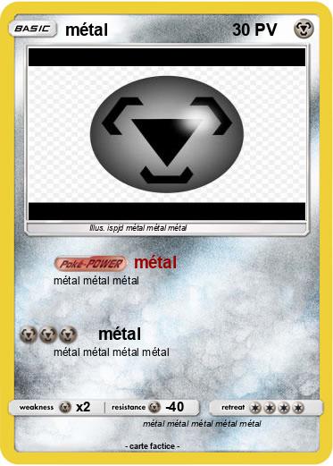 Pokemon métal