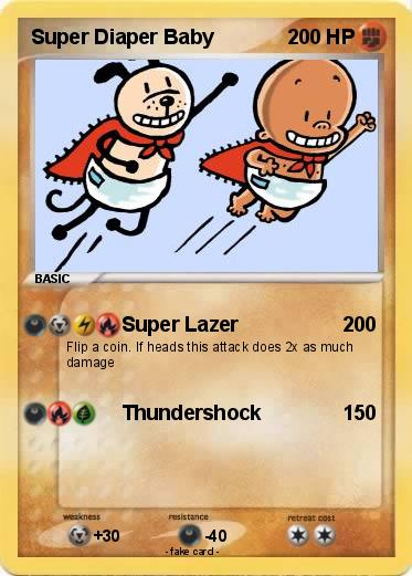 Pokemon Super Diaper Baby