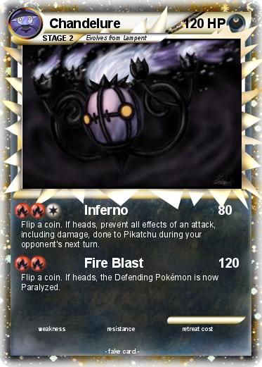Pokemon Chandelure
