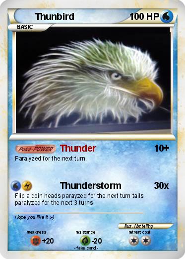 Pokemon Thunbird