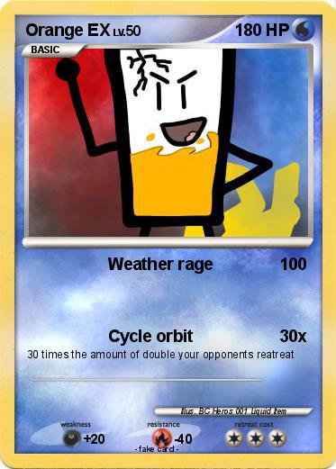 Pokemon Orange EX