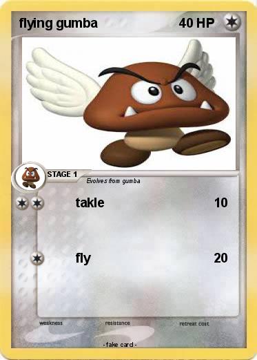 Pokemon flying gumba