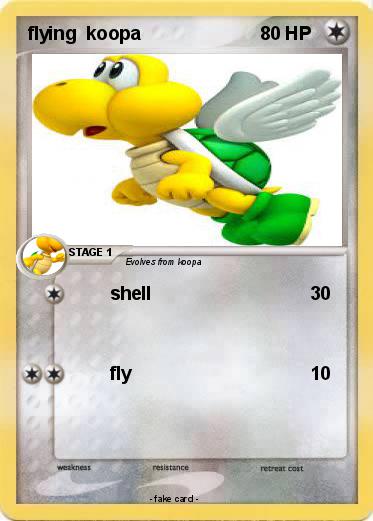 Pokemon flying  koopa