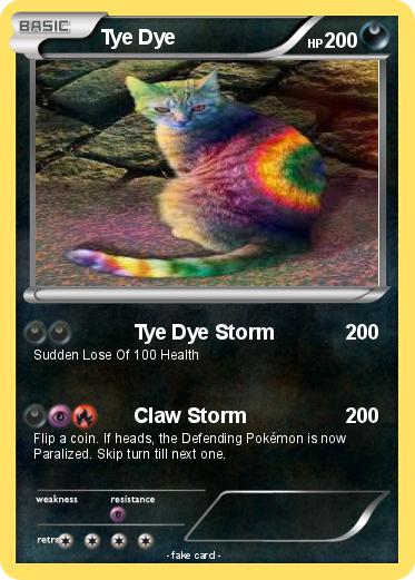 Pokemon Tye Dye