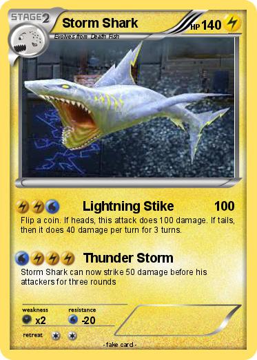 Pokemon Storm Shark