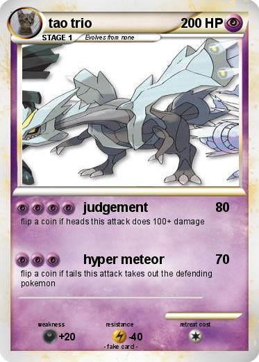 Pokemon tao trio