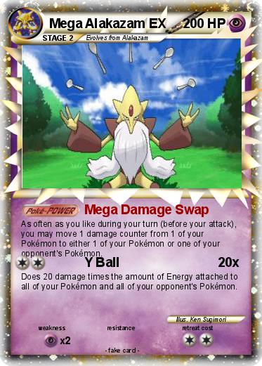 Pokemon Mega Alakazam EX