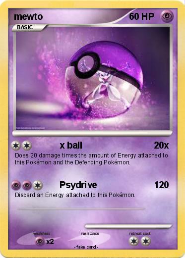 Pokemon mewto
