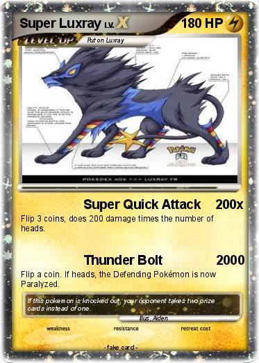 Pokemon Super Luxray