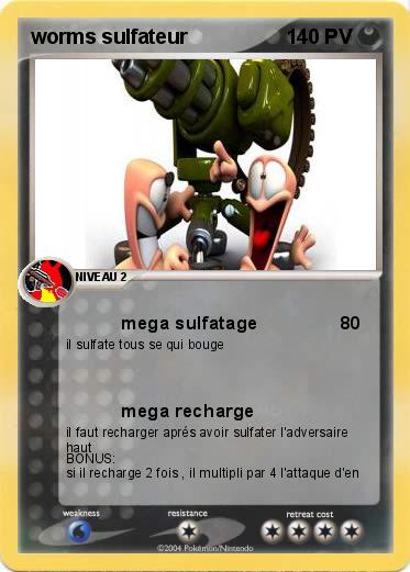 Pokemon worms sulfateur