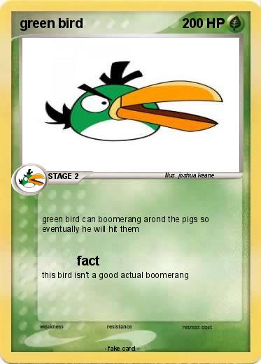 Pokemon green bird