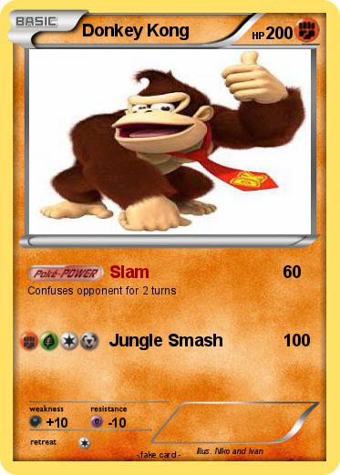 Pokemon Donkey Kong