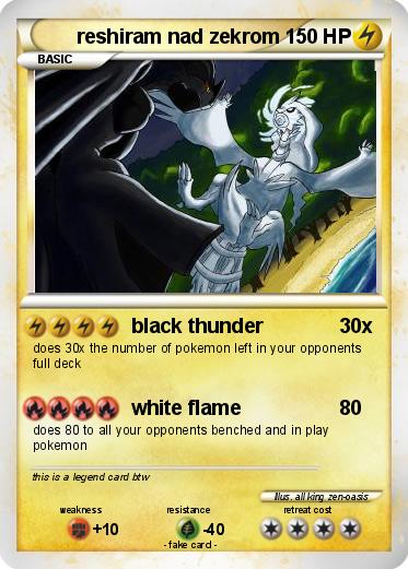 Pokemon reshiram nad zekrom