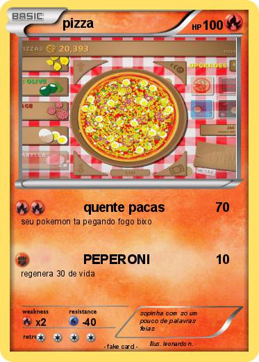 Pokemon pizza