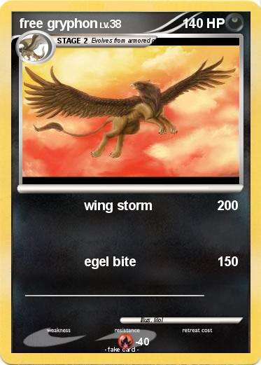 Pokemon free gryphon