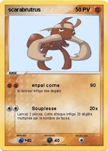 Pokemon scarabrutrus