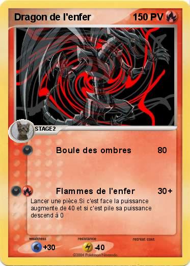 Pokemon Dragon de l'enfer