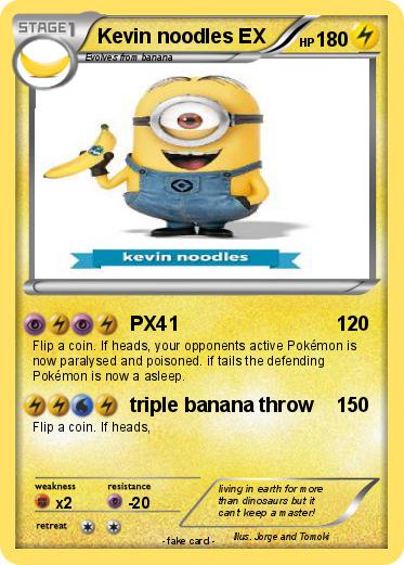 Pokemon Kevin noodles EX