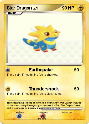 Pokemon Star Dragon