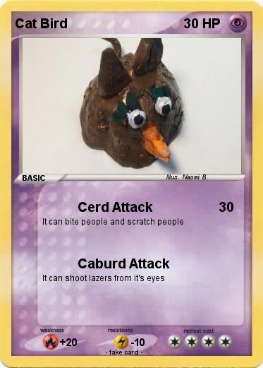 Pokemon Cat Bird