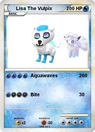 Pokemon Lisa The Vulpix