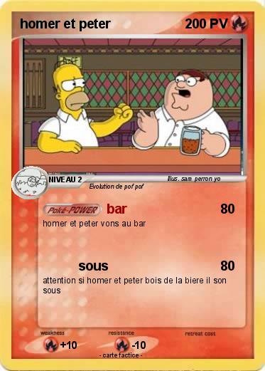 Pokemon homer et peter