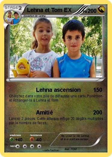 Pokemon Lehna et Tom EX