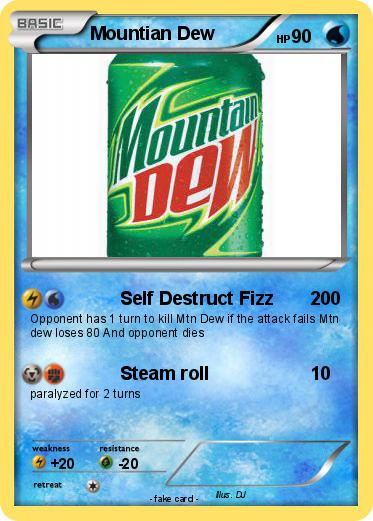 Pokemon Mountian Dew