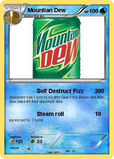 Pokemon Mountian Dew