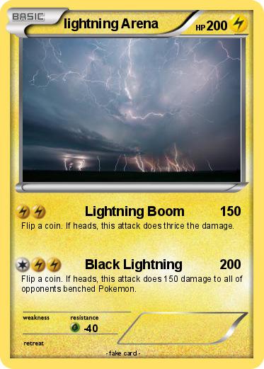 Pokemon lightning Arena