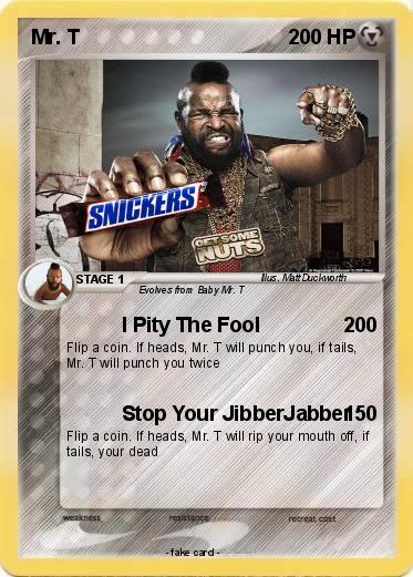 Pokemon Mr. T