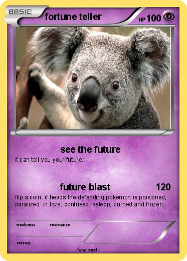 Pokemon fortune teller