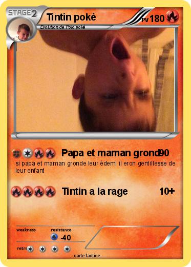 Pokemon Tintin poké