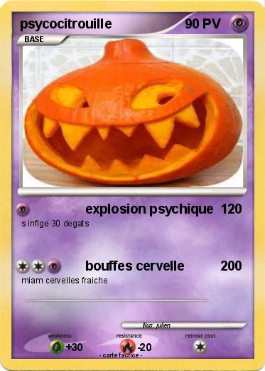 Pokemon psycocitrouille