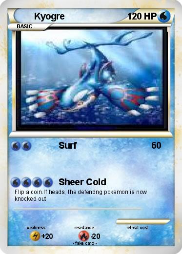 Pokemon Kyogre