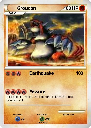 Pokemon Groudon