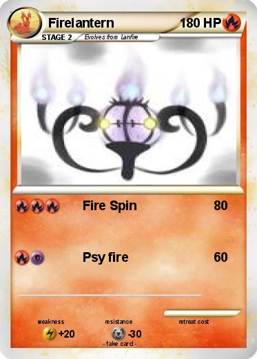Pokemon Firelantern