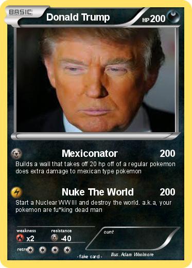 Pokemon Donald Trump