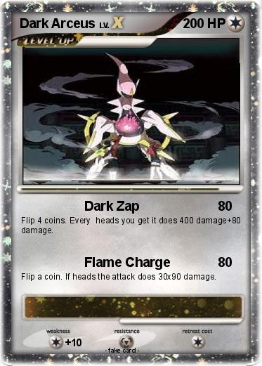 Pokemon Dark Arceus