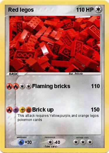 Pokemon Red legos