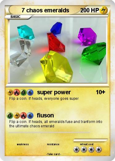 Pokemon 7 chaos emeralds