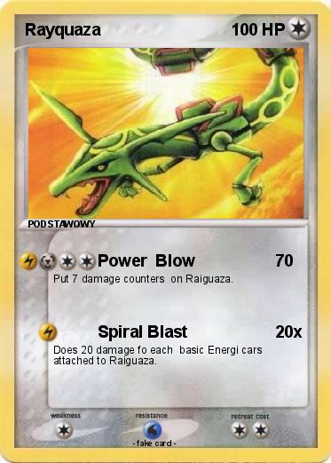 Pokemon Rayquaza