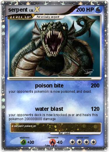Pokemon serpent