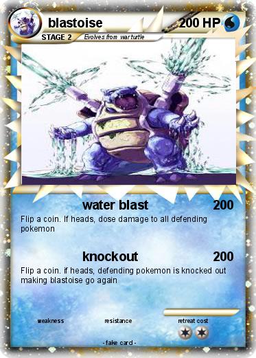 Pokemon blastoise