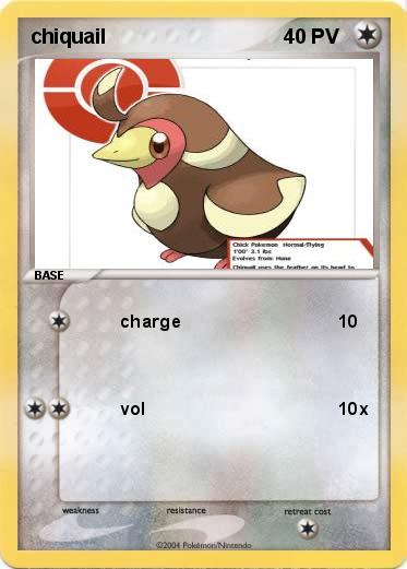 Pokemon chiquail